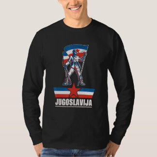 ユーゴスラヴィヤ ユーゴ ジェビガ チトー バルカン SFRユーゴ ユーゴスラヴィア Tシャツ