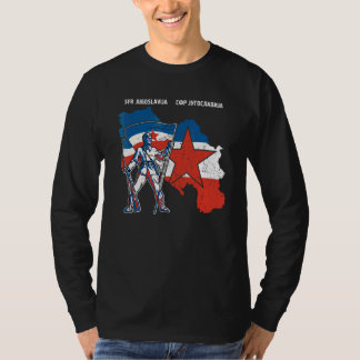 ユーゴスラヴィヤ ユーゴ ジェビガ チトー バルカン Sfrj ユーゴスラヴィア Tシャツ