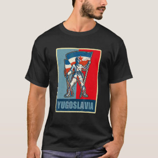 ユーゴスラヴィヤ ユーゴ ジェビガ チトー バルカン Sfrj ユーゴスラヴィア Tシャツ