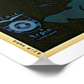 ユーゴスラヴィヴィヴィヴィンテージ旅行 ポスター (角)