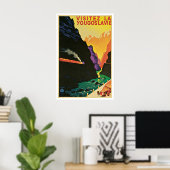 ユーゴスラヴィヴィヴィヴィンテージ旅行 ポスター (ホームオフィス)
