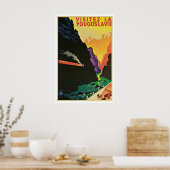 ユーゴスラヴィヴィヴィヴィンテージ旅行 ポスター (キッチン)