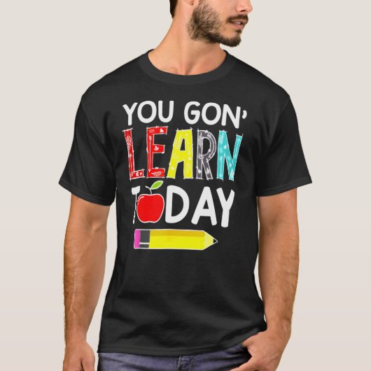 ユーゴントゥデイ学先生新学期 Tシャツ (正面)