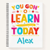 ユーゴン学トゥイ新学期カスタム ノートブック (正面)