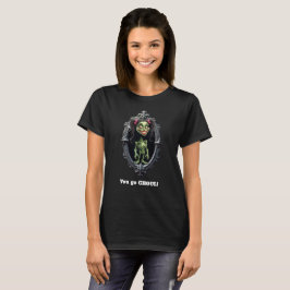 ユーゴーグール！ハロウィン ウーマンエンパワーメント 面白Tシャツ Tシャツ