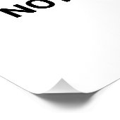 ユーザーがサービスを受けない場合は、禁止記号 ポスター (コーナー)