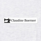 ユーザーが作成したカスタマイズ可能なラベル ラベル (デザイン1)