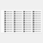 ユーザーが作成したカスタマイズ可能なラベル ラベル (シート)