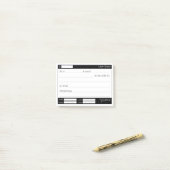 ユーザーの物語のポスト・イット ポストイット (デスク上)