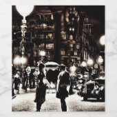 ユーザーの通り ワインラベル (シングルラベル)