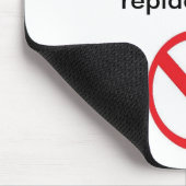 ユーザーの間違いのマウスパッド マウスパッド (コーナー)