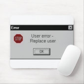 ユーザーの間違い マウスパッド (マウス)