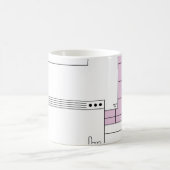 ユーザーインタフェース要素の照合。サイバーパンクと コーヒーマグカップ (中央)