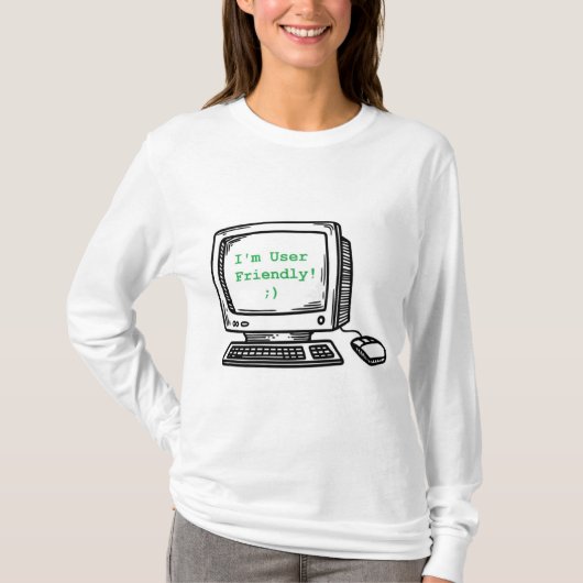 ユーザーフレンドリー Tシャツ (正面)