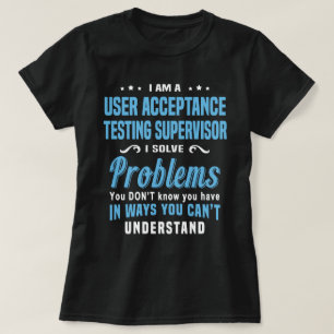 ユーザー受け入れテスト管理者 Tシャツ