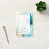 ユーザー名の追加 | AversAverversion – 青い水色 ポストイット (オフィス)