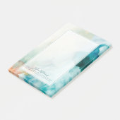 ユーザー名の追加 | AversAverversion – 青い水色 ポストイット (アングル)