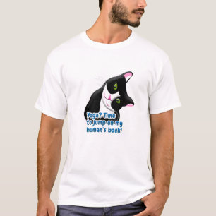 ユーザー名 Funny Yoga Cat Tシャツ