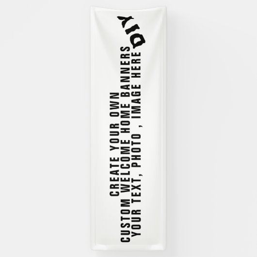 ユーザ独自のカスタムのパーソナライズされた作成 横断幕 (縦)