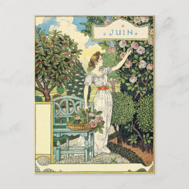 ユージェーヌグラスジュイン ポストカード