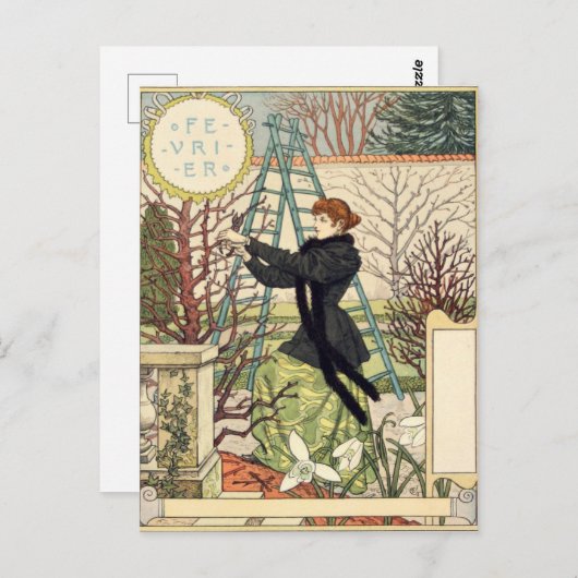 ユージェーヌグラスフェヴリエ ポストカード (正面/裏面)