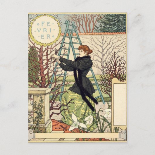 ユージェーヌグラスフェヴリエ ポストカード (正面)