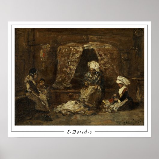 ユージェーヌブディンゼディングアートポスター#19-2 ポスター (正面)