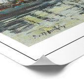 ユージェーヌブディンゼディングアートポスター#217-2 ポスター (角)