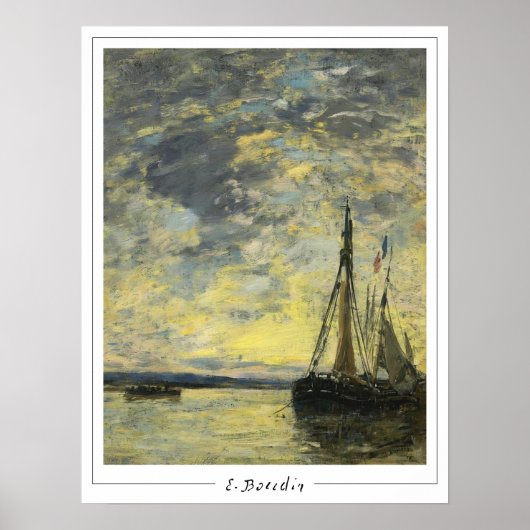 ユージェーヌブディンゼディングアートポスター#275-2 ポスター (正面)