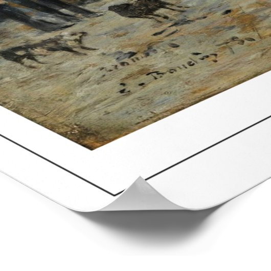 ユージェーヌブディンゼディングアートポスター#31-2 ポスター (角)