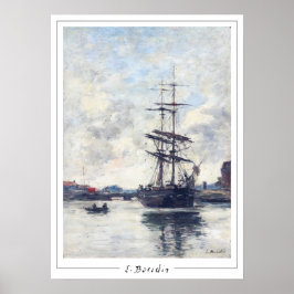 ユージェーヌブディンゼディングアートポスター#418-2 ポスター