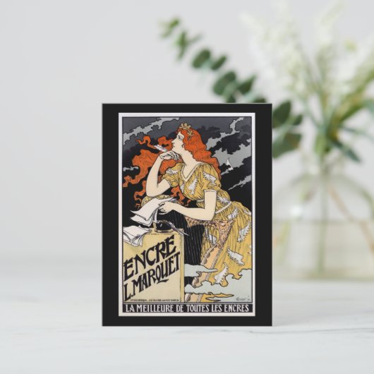 ユージェーヌ・グラスアセット・エンクル・L・マルケ ポストカード (スタンド正面)