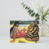 ユージェーンアンリPaul Gauguin - Two Women From Tahiti ポストカード (スタンド正面)