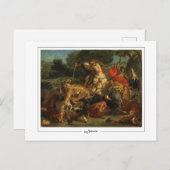 ユージェーンデラクロワ#28 -ファインアートポストカード ポストカード (正面/裏面)