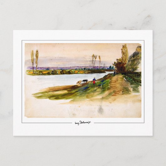 ユージェーンデラクロワ#421 -ファインアートポストカード ポストカード (正面)