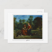 ユージェーンデラクロワ#627 -ファインアートポストカード ポストカード (正面/裏面)