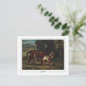 ユージェーンデラクロワ#688 -ファインアートポストカード ポストカード (スタンド正面)