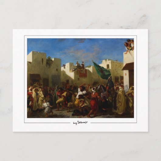 ユージェーンデラクロワ#693 -ファインアートポストカード ポストカード (正面)