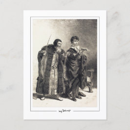 ユージェーンデラクロワ#698 -ファインアートポストカード ポストカード