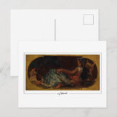ユージェーンデラクロワ#699 -ファインアートポストカード ポストカード (正面/裏面)