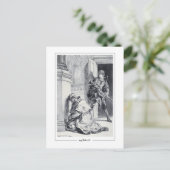 ユージェーンデラクロワ#712 -ファインアートポストカード ポストカード (スタンド正面)