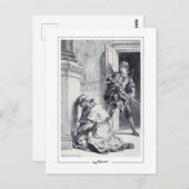 ユージェーンデラクロワ#712 -ファインアートポストカード ポストカード (正面/裏面)