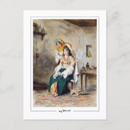 ユージェーンデラクロワ#729 -ファインアートポストカード ポストカード