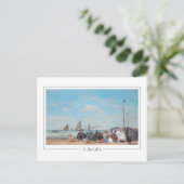 ユージェーンブダン#199-2 -ファインアートポストカード ポストカード (スタンド正面)