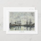 ユージェーンブダン#217-2 -ファインアートポストカード ポストカード (正面/裏面)