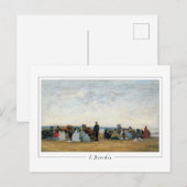 ユージェーンブダン#24-2 -ファインアートポストカード ポストカード (正面/裏面)