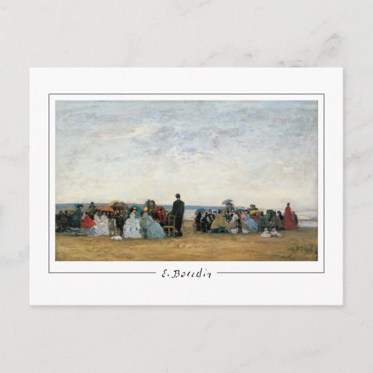 ユージェーンブダン#24-2 -ファインアートポストカード ポストカード (正面)