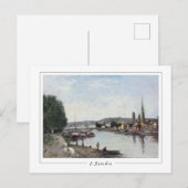 ユージェーンブダン#26-2 -ファインアートポストカード ポストカード (正面/裏面)