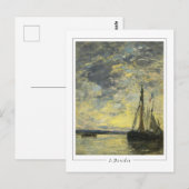 ユージェーンブダン#275-2 -ファインアートポストカード ポストカード (正面/裏面)