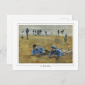 ユージェーンブダン#295-2 -ファインアートポストカード ポストカード (正面/裏面)